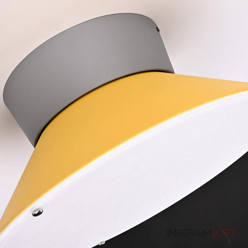 Потолочный светильник KNAP D40 Yellow с элегантным сдержанным плафоном Потолочный светильник KNAP D40 Yellow с элегантным сдержанным плафоном