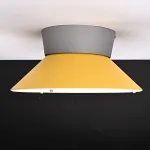 Потолочный светильник KNAP D40 Yellow с элегантным сдержанным плафоном
