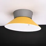 Потолочный светильник KNAP D40 Yellow с элегантным сдержанным плафоном