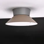 Потолочный светильник KNAP D40 Beige с элегантным сдержанным плафоном