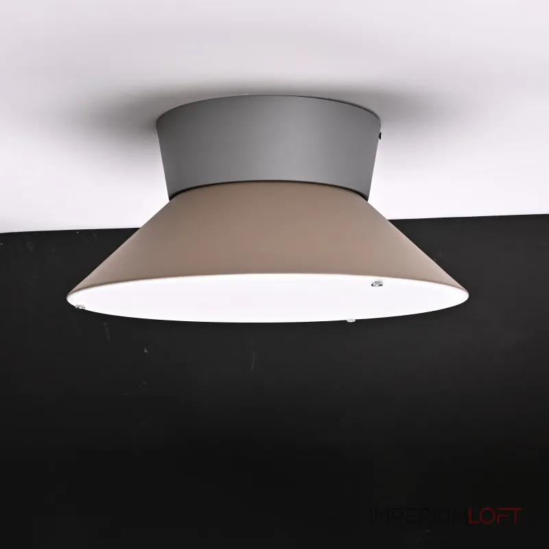 Потолочный светильник KNAP D40 Beige с элегантным сдержанным плафоном