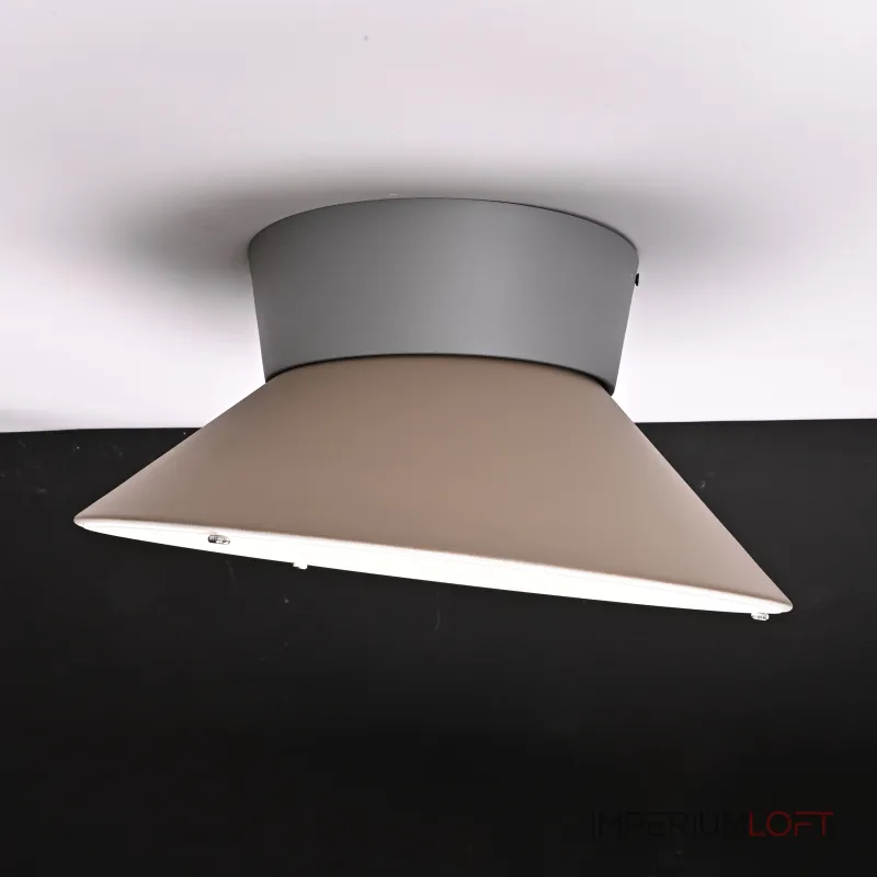 Потолочный светильник KNAP D40 Beige с элегантным сдержанным плафоном