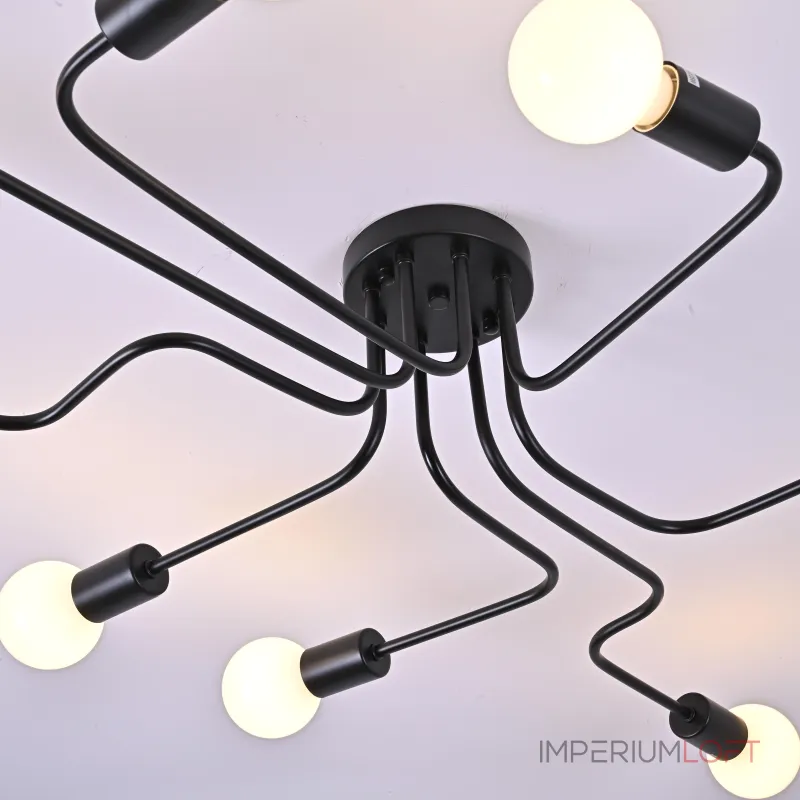 Потолочная люстра SCHEME BLACK