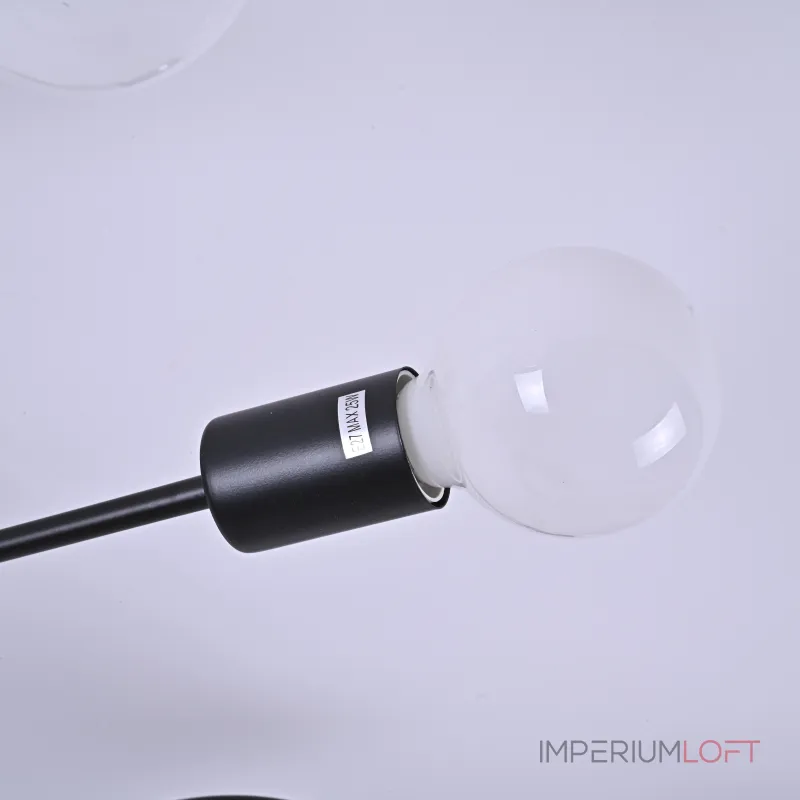 Потолочная люстра SCHEME BLACK