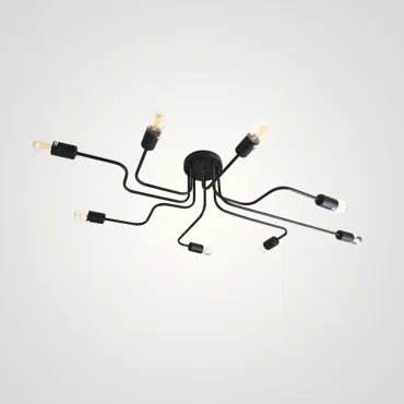 Потолочная люстра SCHEME BLACK