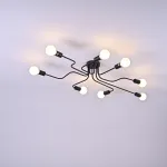 Потолочная люстра SCHEME BLACK