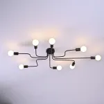 Потолочная люстра SCHEME BLACK