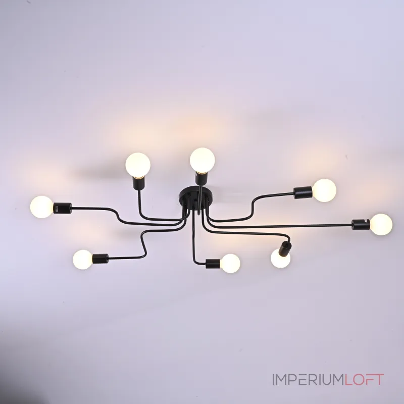 Потолочная люстра SCHEME BLACK