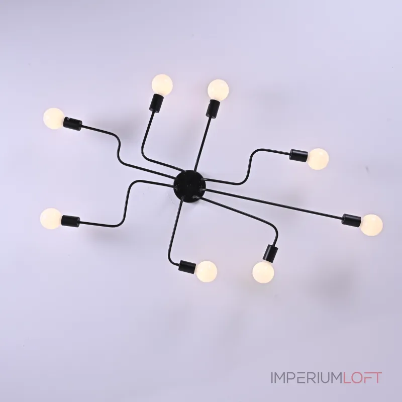 Потолочная люстра SCHEME BLACK