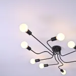 Потолочная люстра SCHEME BLACK