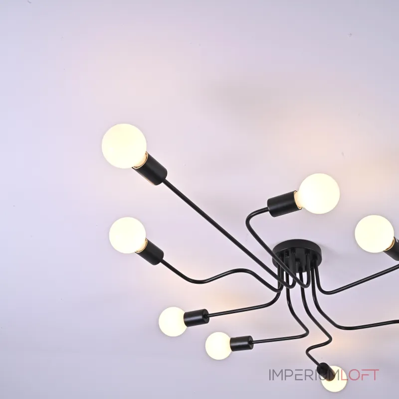 Потолочная люстра SCHEME BLACK