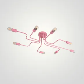 Потолочная люстра SCHEME PINK