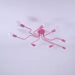 Потолочная люстра SCHEME PINK