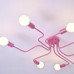 Потолочная люстра SCHEME PINK