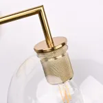 Бра RH Utilitaire Globe Shade Double Sconce Brass от ImperiumLoft