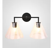 Бра RH Utilitaire Funnel Shade Double Sconce Black
