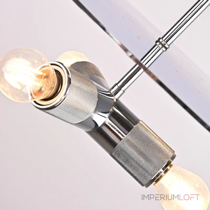 Люстра RH Utilitaire Disk Triple Pendant Silver от ImperiumLoft Люстра RH Utilitaire Disk Triple Pendant Silver от ImperiumLoft