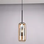 Подвесной светильник CATCH AMBER Cylinder S D12 от ImperiumLoft
