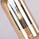 Подвесной светильник CATCH AMBER Cylinder S D12 от ImperiumLoft