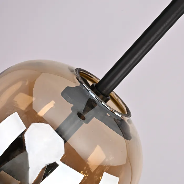 Подвесной светильник CATCH AMBER Cylinder S D12 от ImperiumLoft