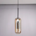 Подвесной светильник CATCH AMBER Cylinder S D12 от ImperiumLoft