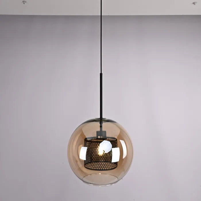 Подвесной светильник CATCH AMBER  Ball L D30 от ImperiumLoft