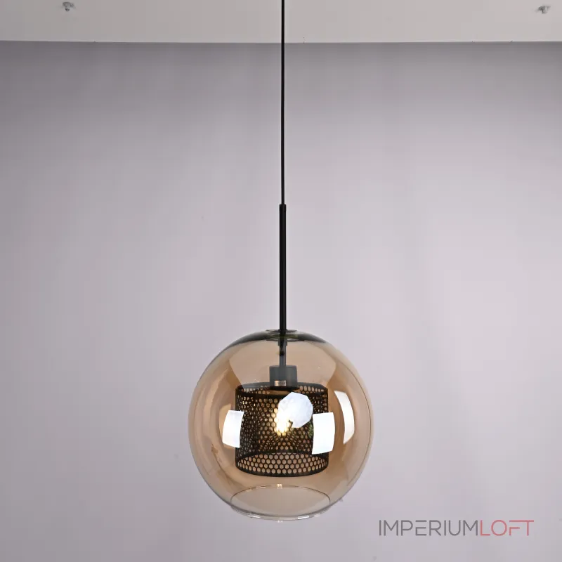 Подвесной светильник CATCH AMBER Ball L D30 Подвесной светильник CATCH AMBER Ball L D30