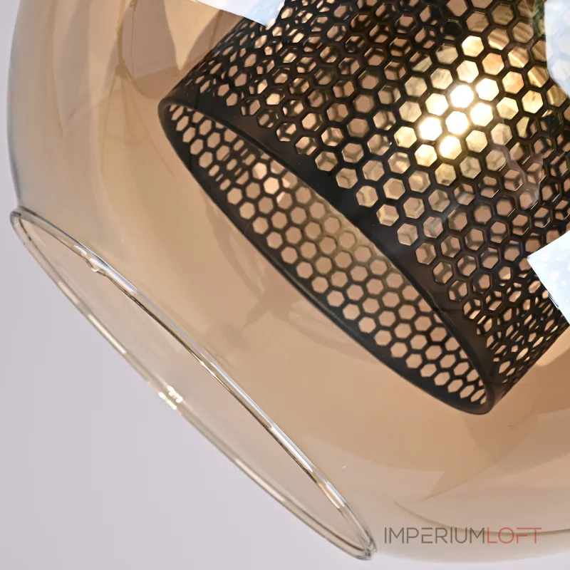 Подвесной светильник CATCH AMBER Ball L D30 Подвесной светильник CATCH AMBER Ball L D30