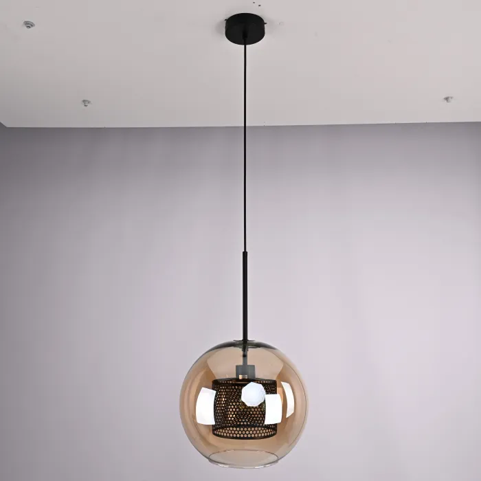 Подвесной светильник CATCH AMBER  Ball L D30 от ImperiumLoft