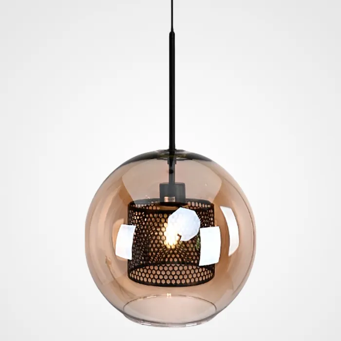 Подвесной светильник CATCH AMBER  Ball L D30 от ImperiumLoft