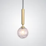 Подвесной светильник RAFFIN Gold/Transparent от ImperiumLoft