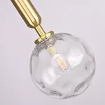 Подвесной светильник RAFFIN Gold/Transparent от ImperiumLoft