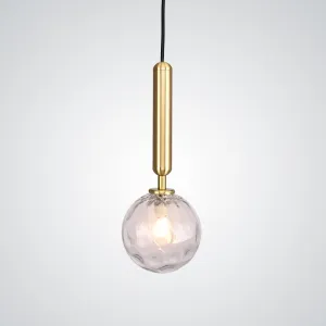 Подвесной светильник RAFFIN Gold/Transparent