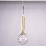 Подвесной светильник RAFFIN Gold/Transparent от ImperiumLoft