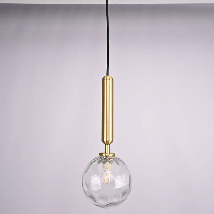 Подвесной светильник RAFFIN Gold/Transparent от ImperiumLoft