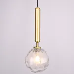 Подвесной светильник RAFFIN Gold/Transparent от ImperiumLoft