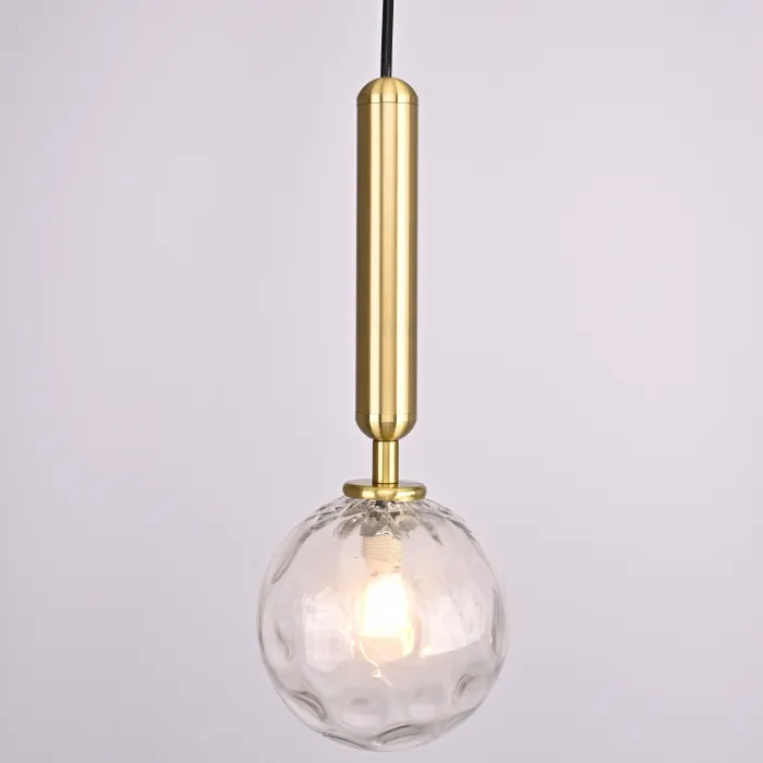 Подвесной светильник RAFFIN Gold/Transparent от ImperiumLoft