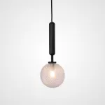 Подвесной светильник RAFFIN Black/Transparent от ImperiumLoft