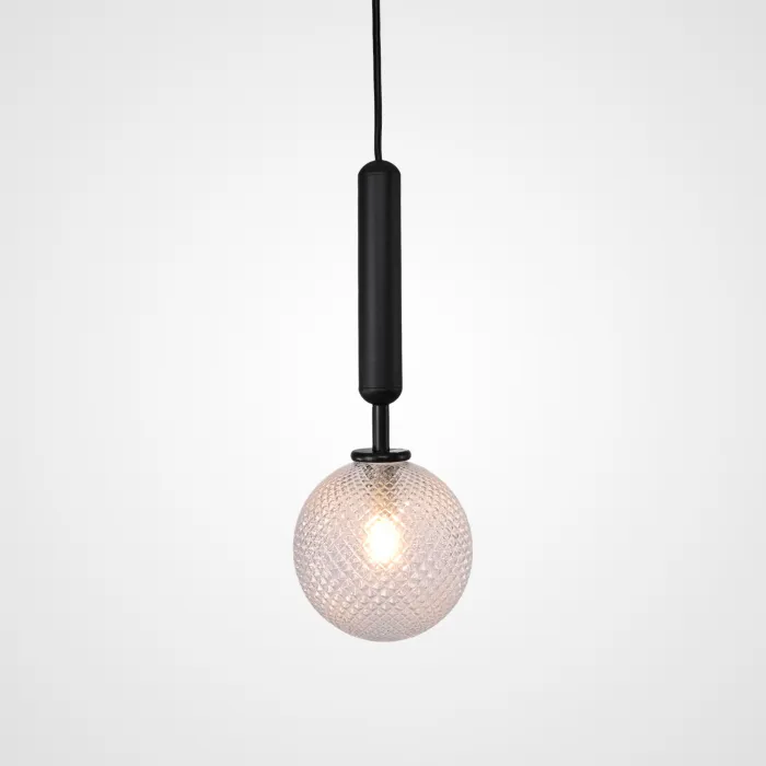 Подвесной светильник RAFFIN Black/Transparent от ImperiumLoft