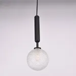 Подвесной светильник RAFFIN Black/Transparent от ImperiumLoft
