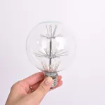 Лампа прозрачная с елочкой LED Е27 1.5W