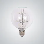 Лампа прозрачная с елочкой LED Е27 1.5W