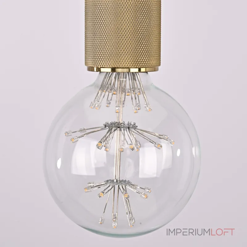 Лампа прозрачная с елочкой LED Е27 1.5W