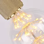 Лампа прозрачная с елочкой LED Е27 1.5W