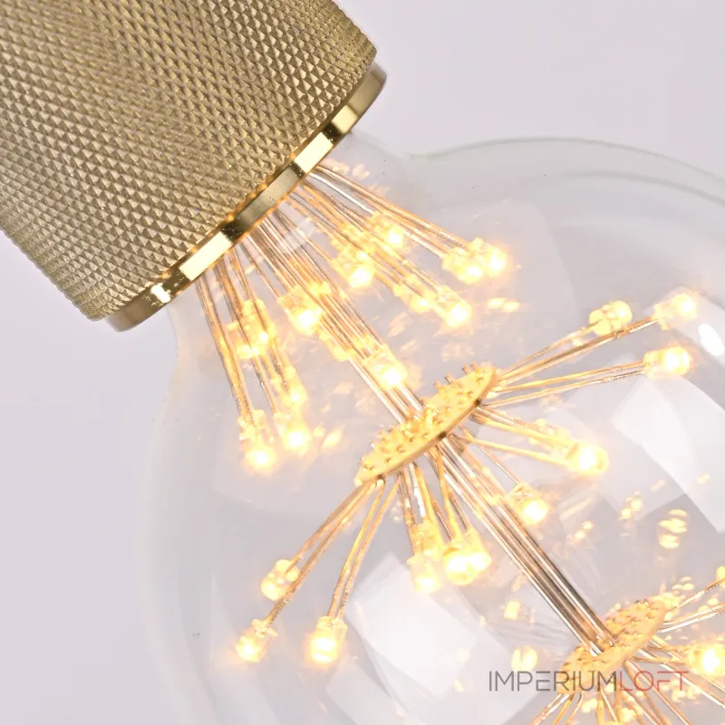 Лампа прозрачная с елочкой LED Е27 1.5W