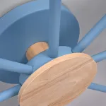 Потолочная люстра MOVE 8 Blue