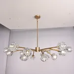 Люстра Boule De Cristal Round Chandelier 18 от ImperiumLoft