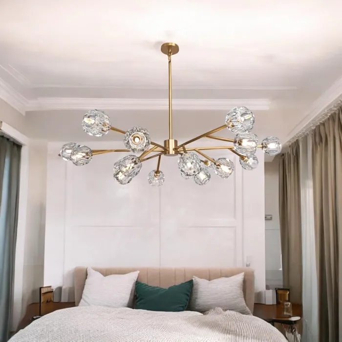 Люстра Boule De Cristal Round Chandelier 18 от ImperiumLoft