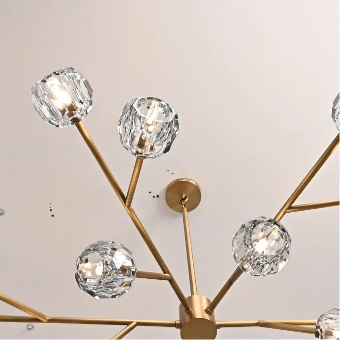 Люстра Boule De Cristal Round Chandelier 18 от ImperiumLoft