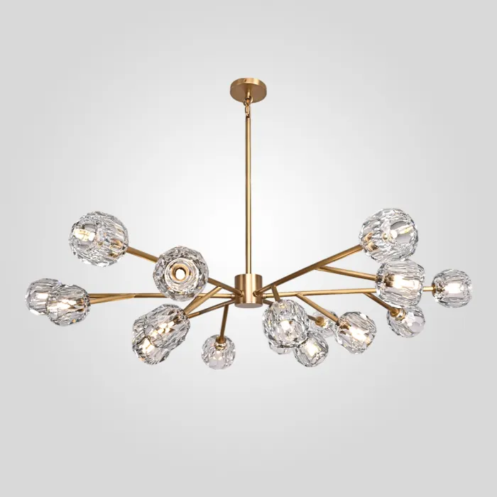 Люстра Boule De Cristal Round Chandelier 18 от ImperiumLoft